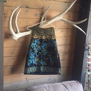 Free people strapless dress